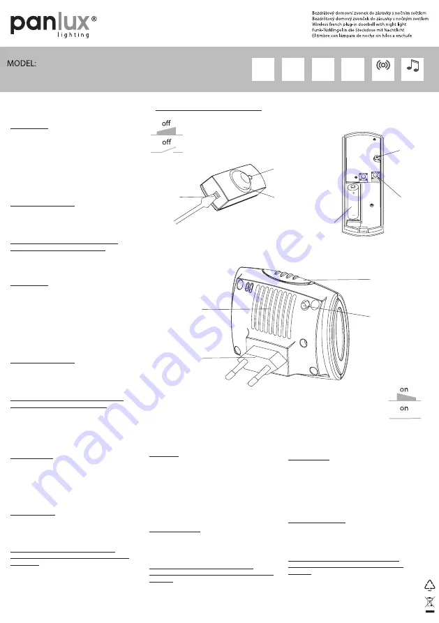 Panlux BH-348/M Скачать руководство пользователя страница 2