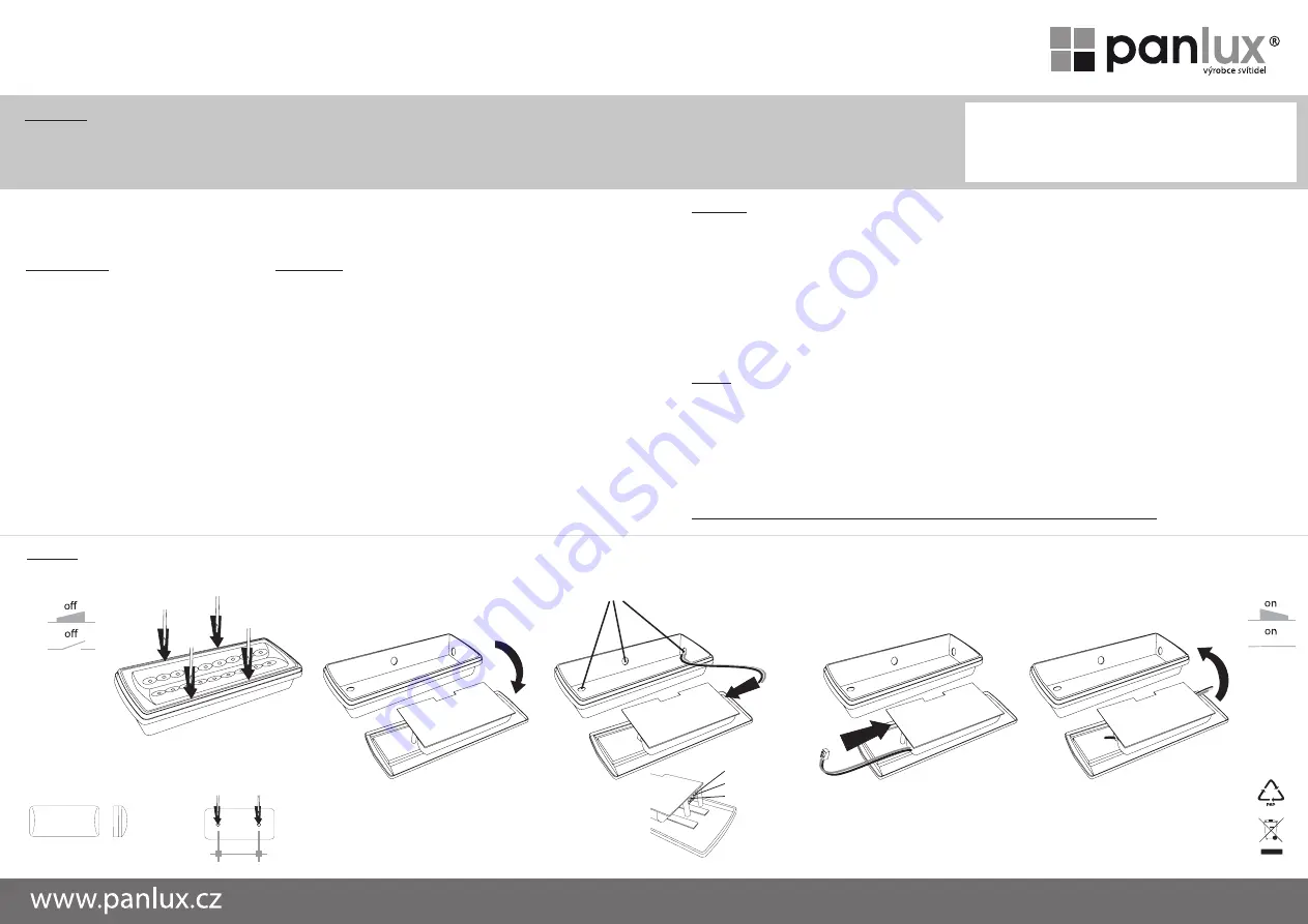 Panlux FENIX LXE-1803-CC Instructions Download Page 2