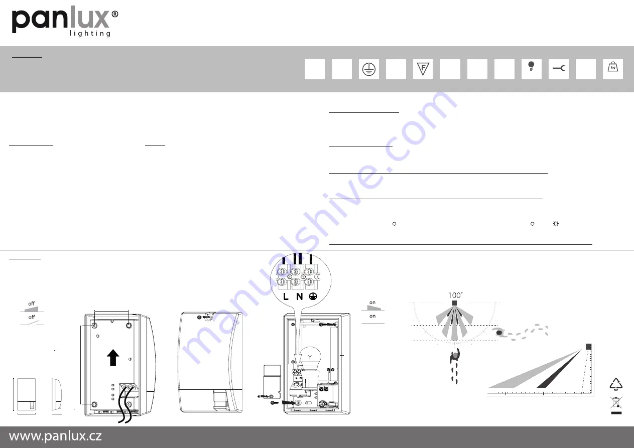 Panlux POS-60/B Скачать руководство пользователя страница 4