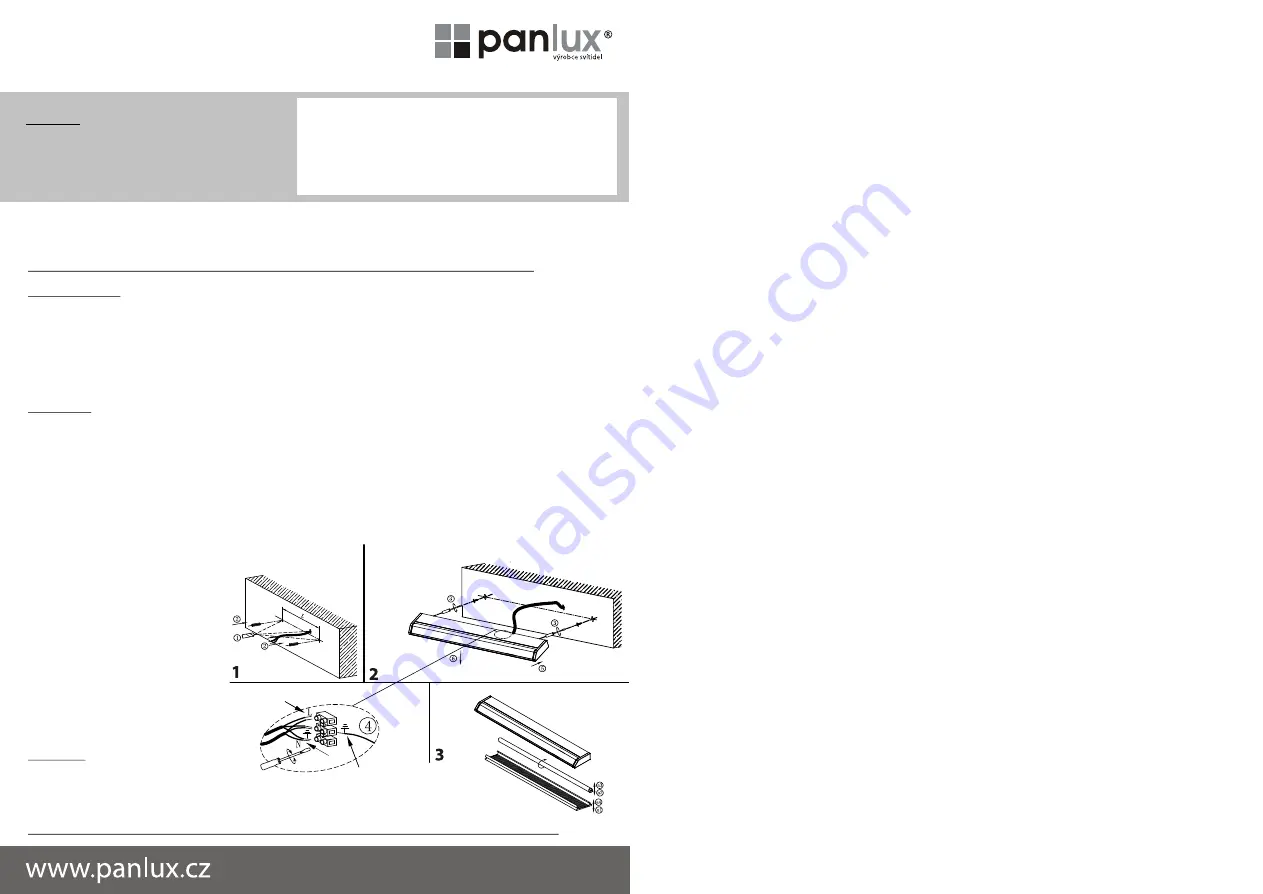 Panlux VERSA Instructions Download Page 3