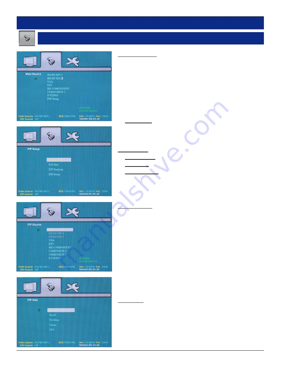 Panorama HDMon Series User Manual Download Page 18