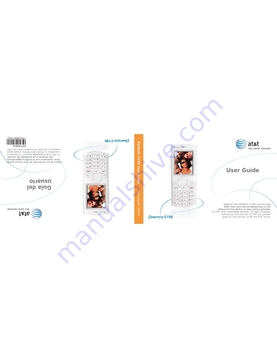 Pantech C150 User Manual Download Page 1