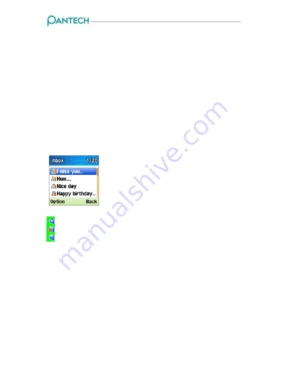 Pantech GB310 User Manual Download Page 28