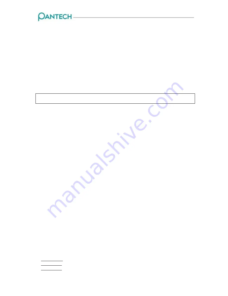 Pantech GB310 User Manual Download Page 36