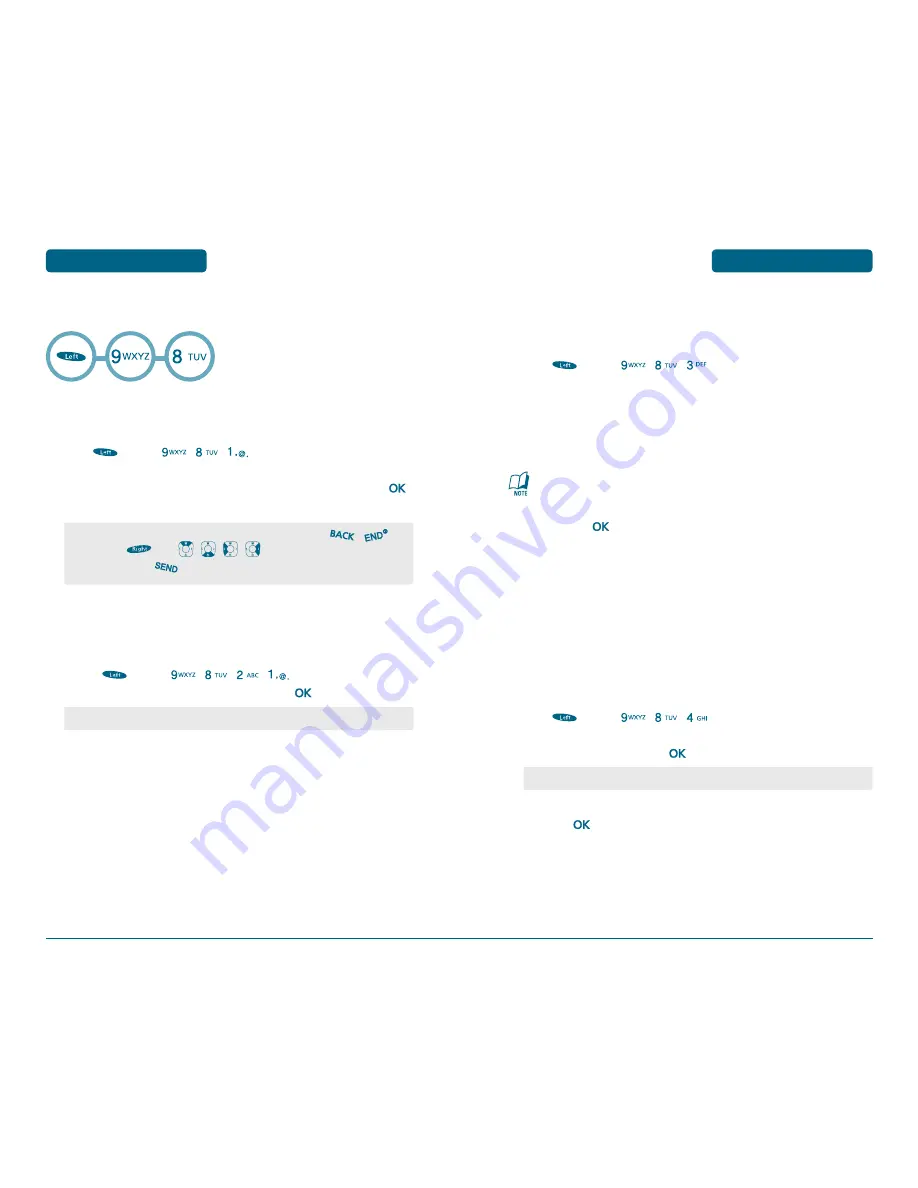 Pantech TX-1000C User Manual Download Page 44