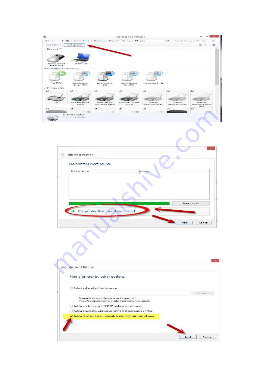 Pantum M6500 series Faq Download Page 68