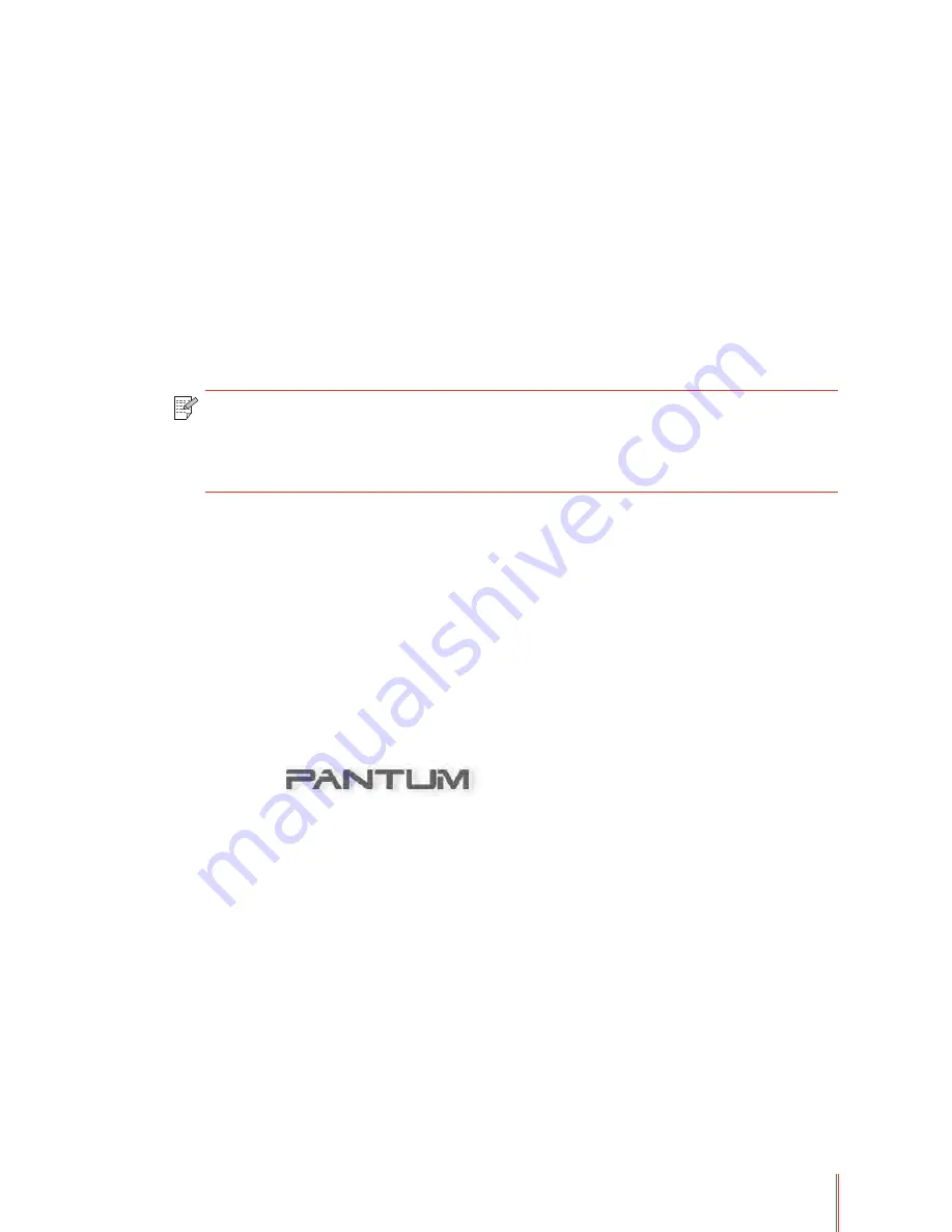 Pantum M6550 series User Manual Download Page 22