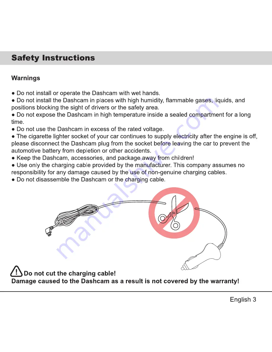 Papago GoSafe 200 Quick Start Manual Download Page 4