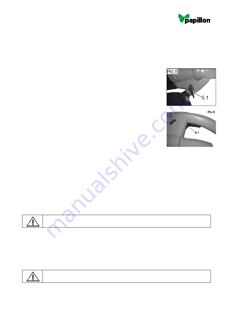 PAPILLON ASSO 260 Instruction Manual Download Page 14