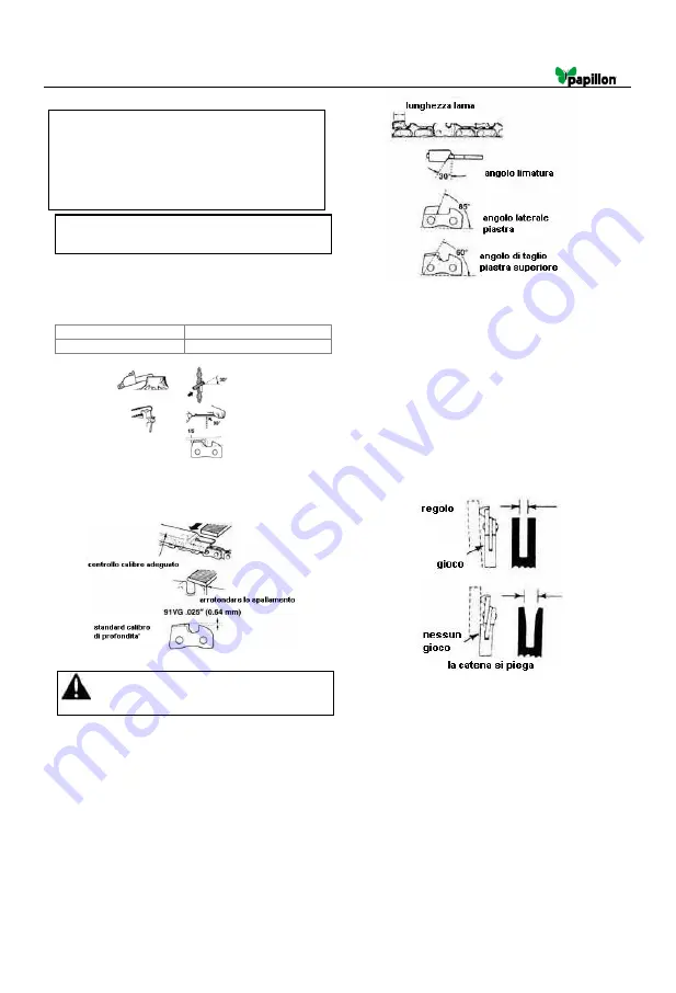 PAPILLON Ranger 25S Instruction Manual Download Page 14