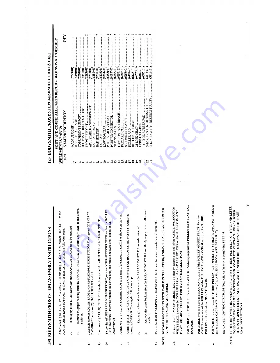 ParaBody 493 Скачать руководство пользователя страница 3