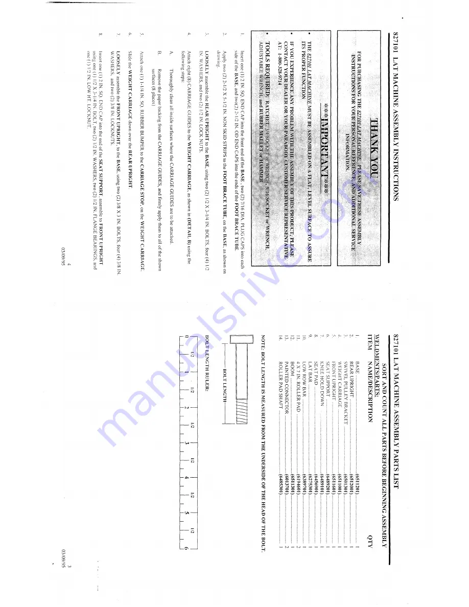 ParaBody 827101 Скачать руководство пользователя страница 3