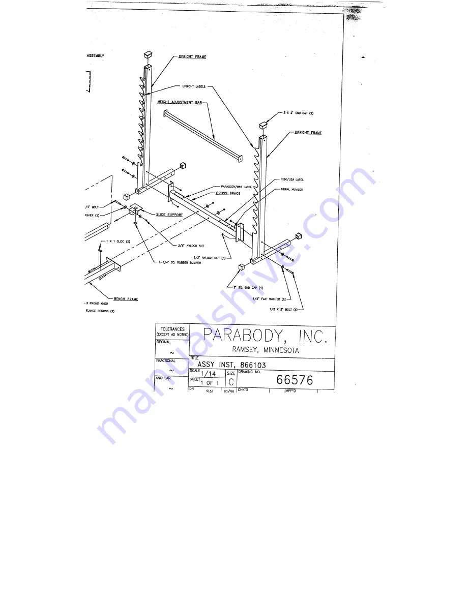 ParaBody 866103 Assembly Instruction Download Page 5