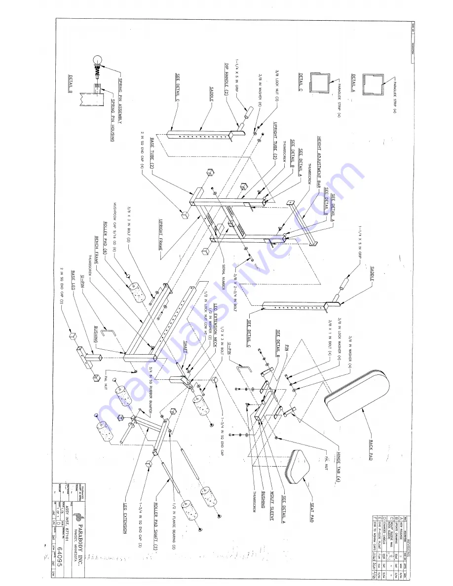 ParaBody 877101 Скачать руководство пользователя страница 4