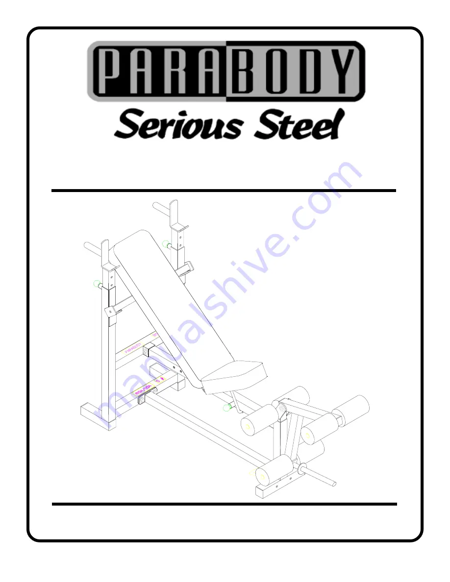 ParaBody 877102 Assembly Instructions Manual Download Page 1