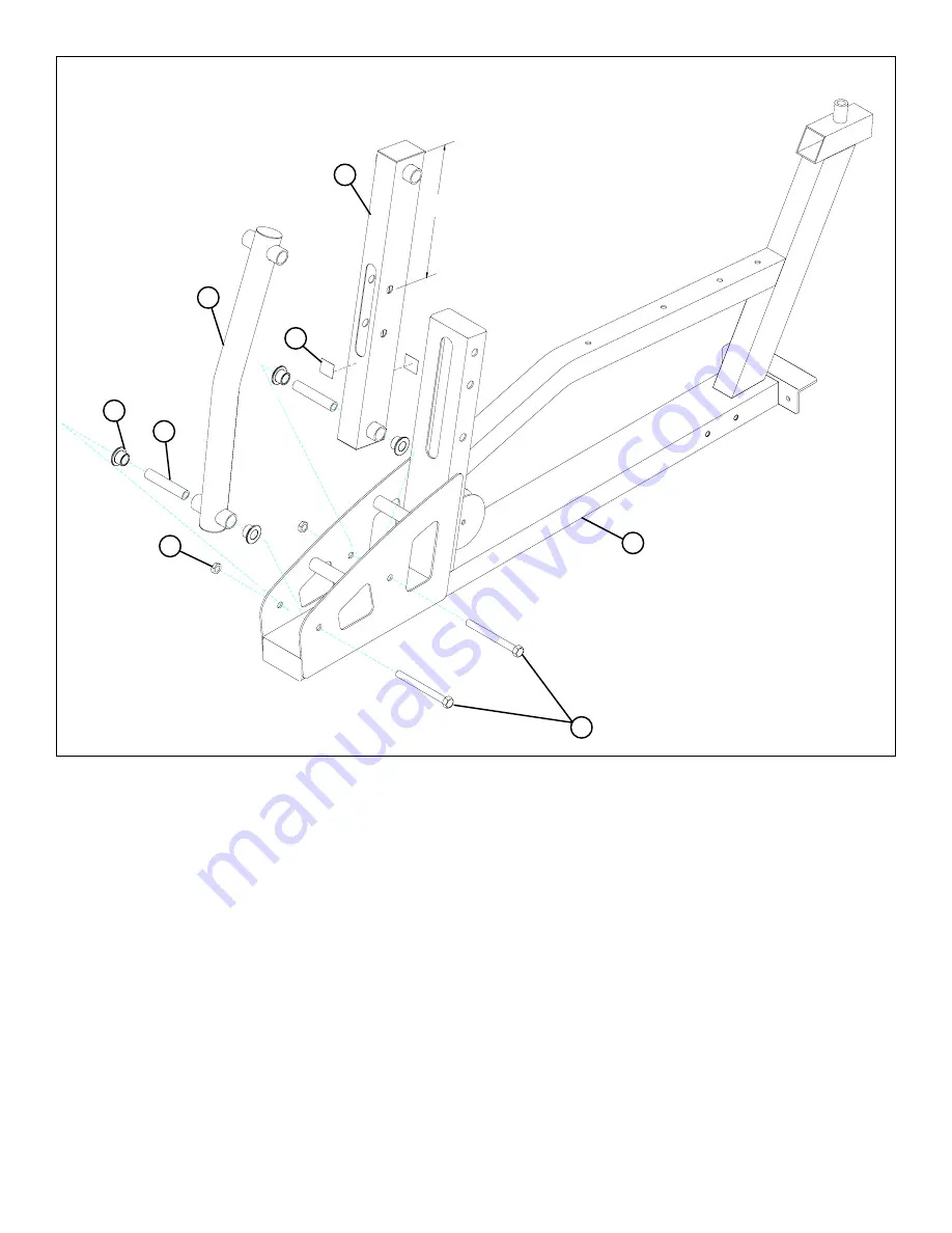 ParaBody Leg Press 100 Assembly Instructions Manual Download Page 5