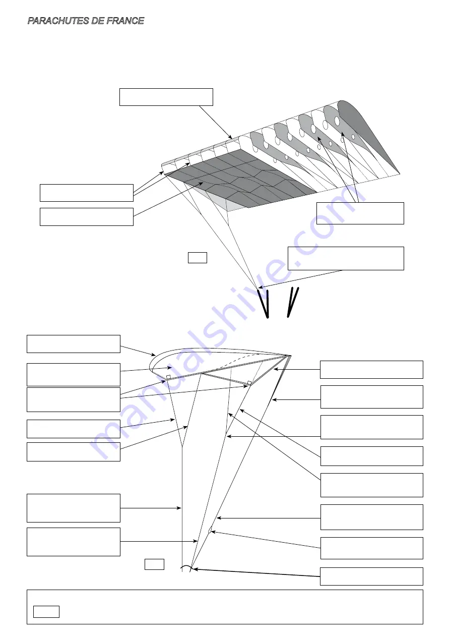 Parachutes de France TECHNO Owner'S Manual Download Page 8