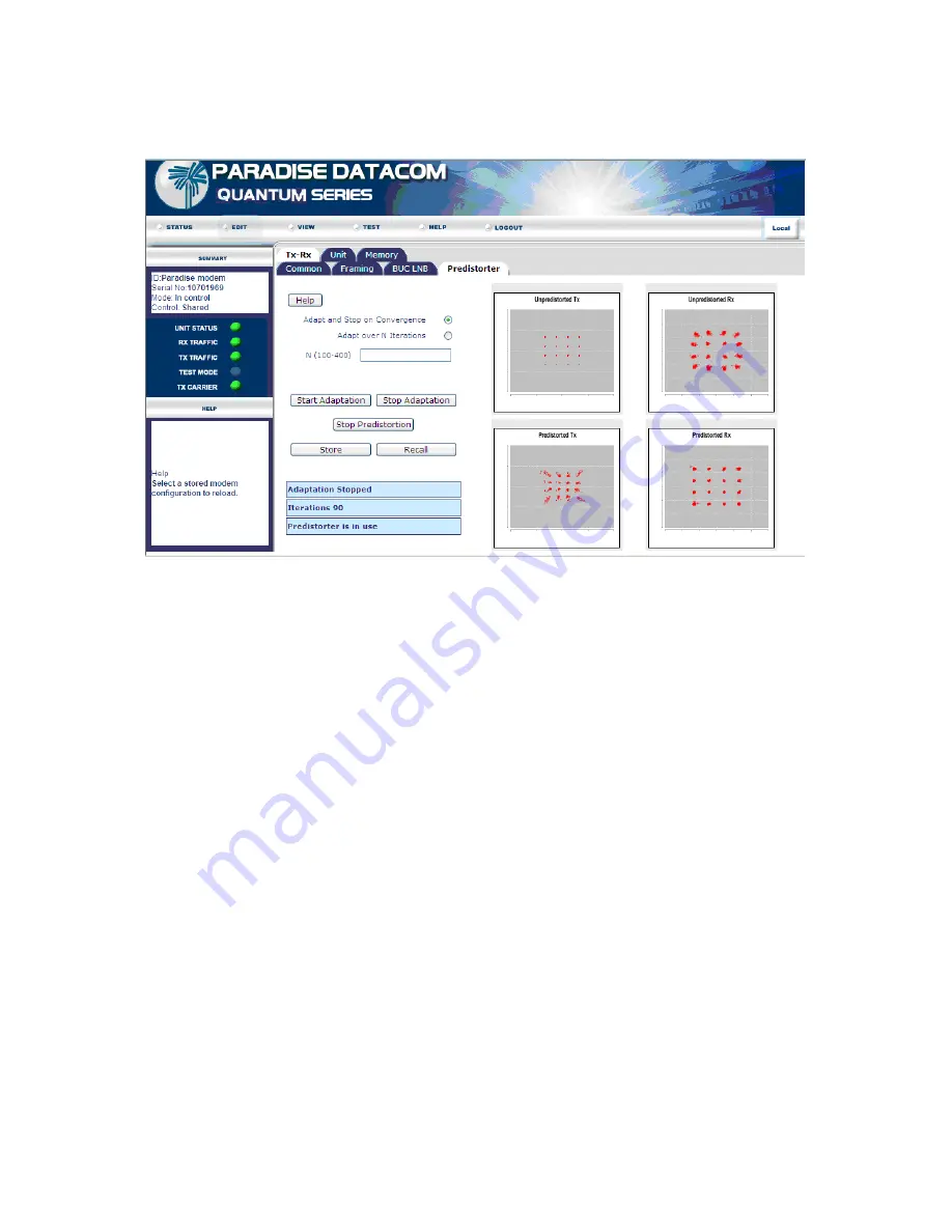 Paradise Datacom Quantum Installation And Operating Handbook Download Page 226