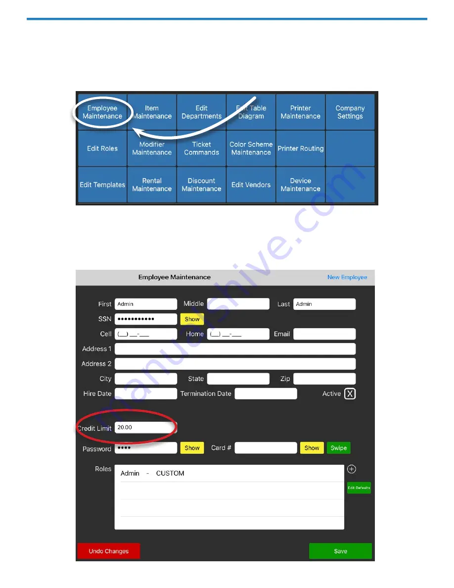 Paradise POS Star SP700 User Manual Download Page 105