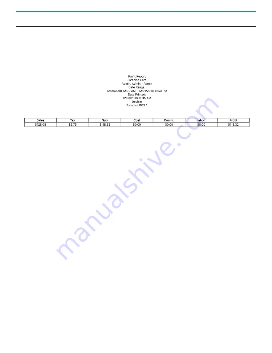 Paradise POS Star SP700 User Manual Download Page 202