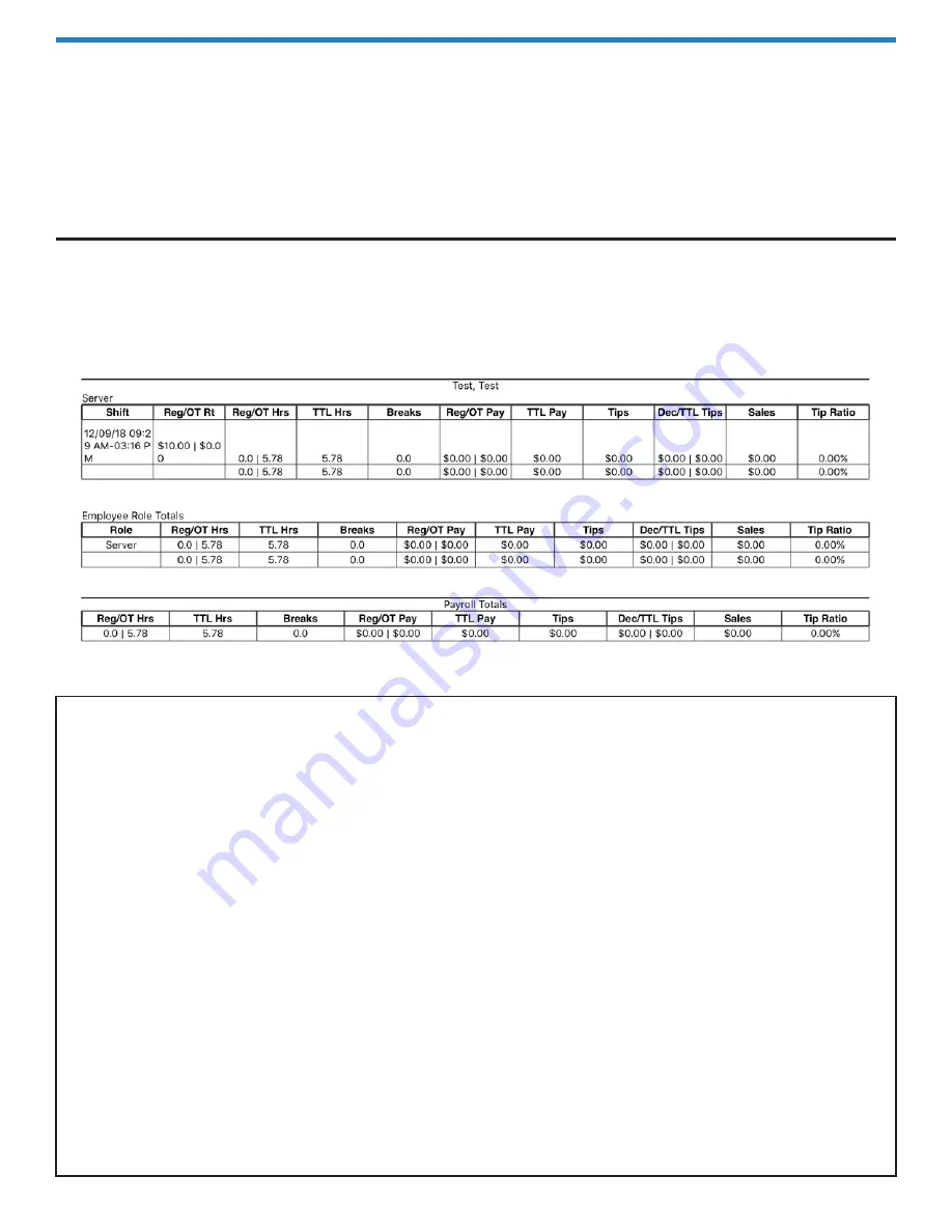 Paradise POS Star SP700 Скачать руководство пользователя страница 217