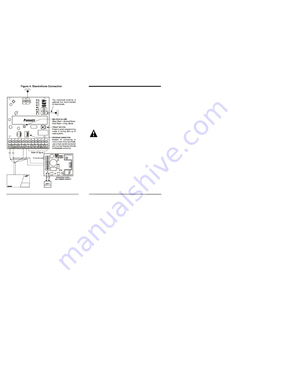 Paradox PARAKEY Installer'S Manual Download Page 7