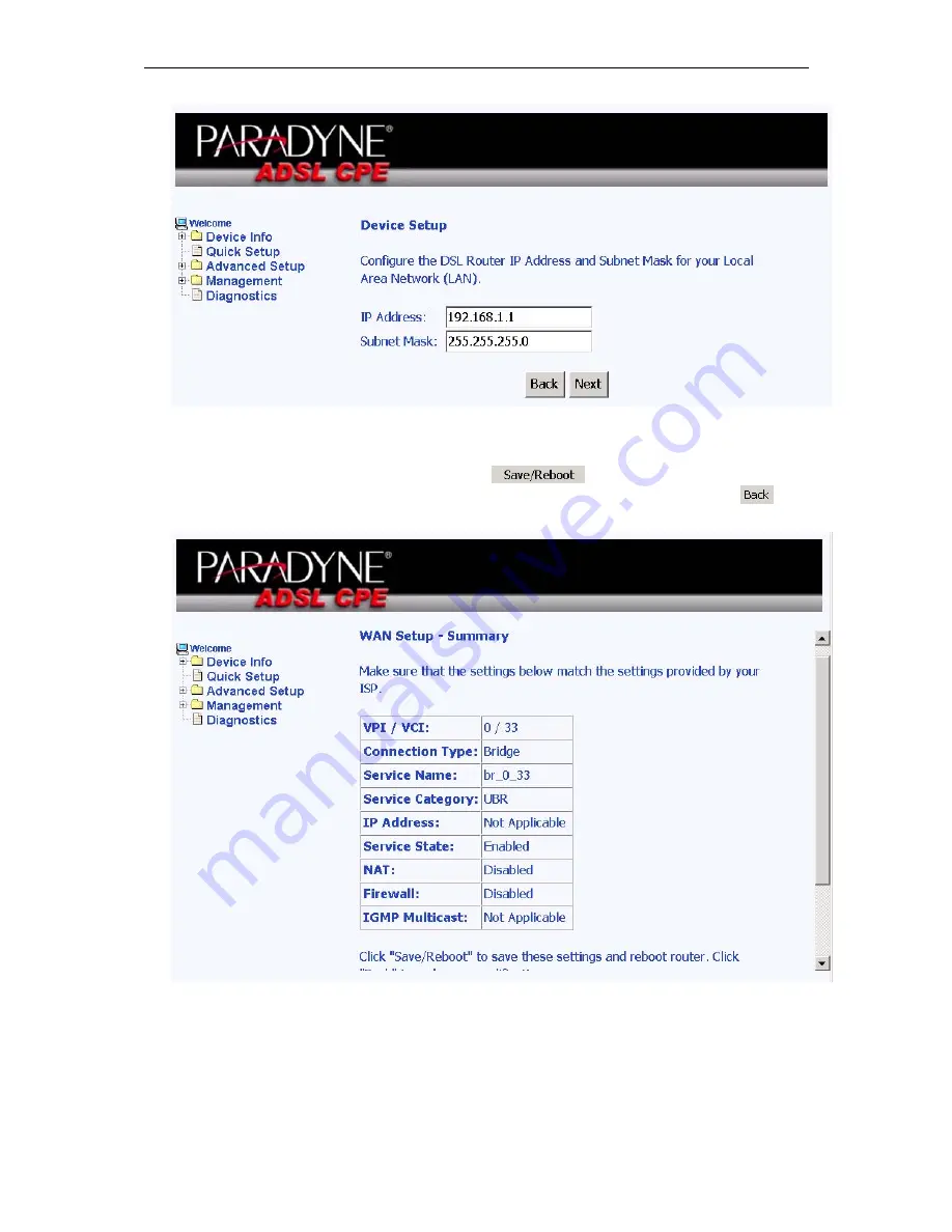 Paradyne BitStorm 6211 CPE User Manual Download Page 28