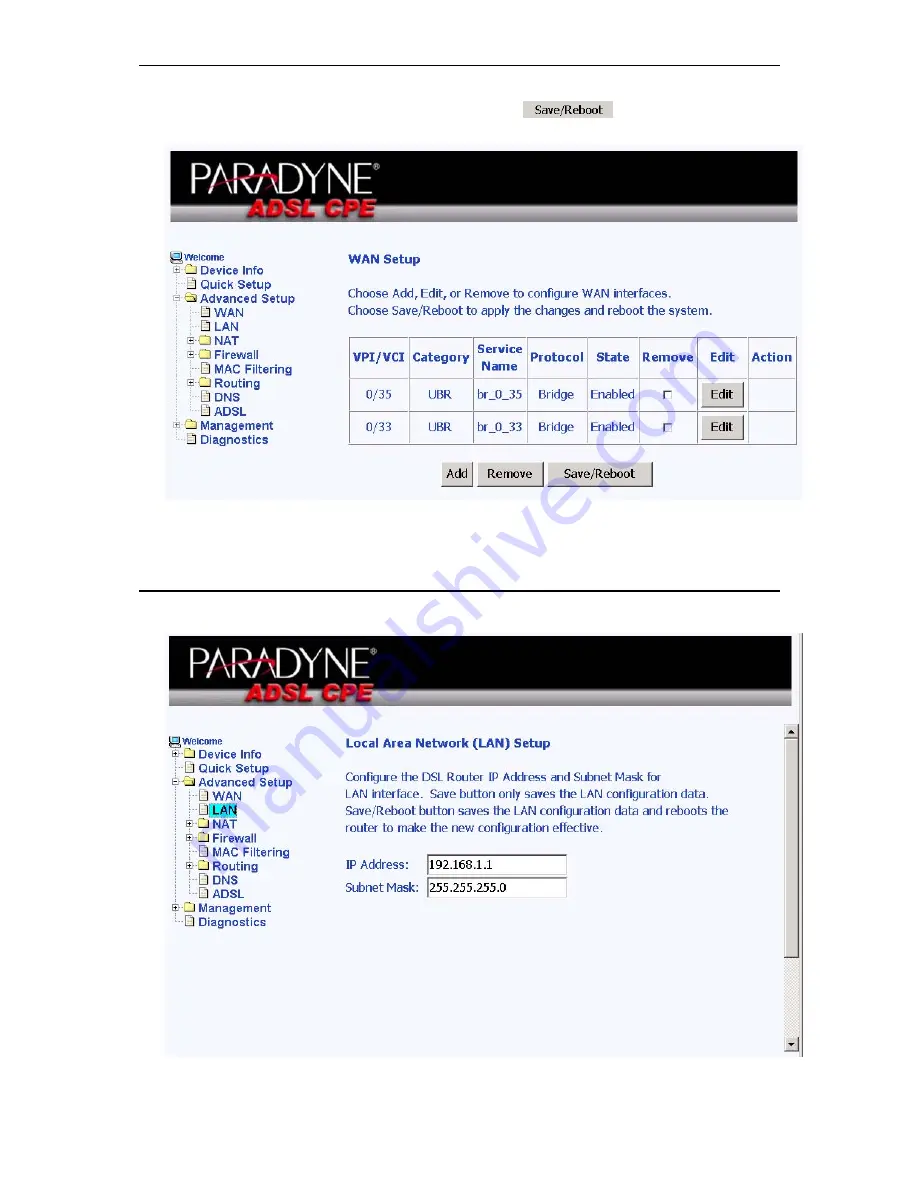 Paradyne BitStorm 6211 CPE Скачать руководство пользователя страница 32