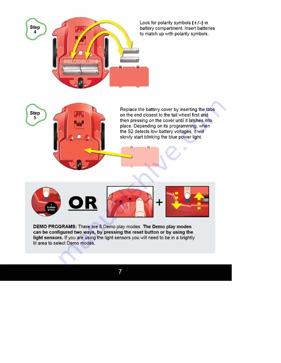 Parallax S2 Startup Manual Download Page 7