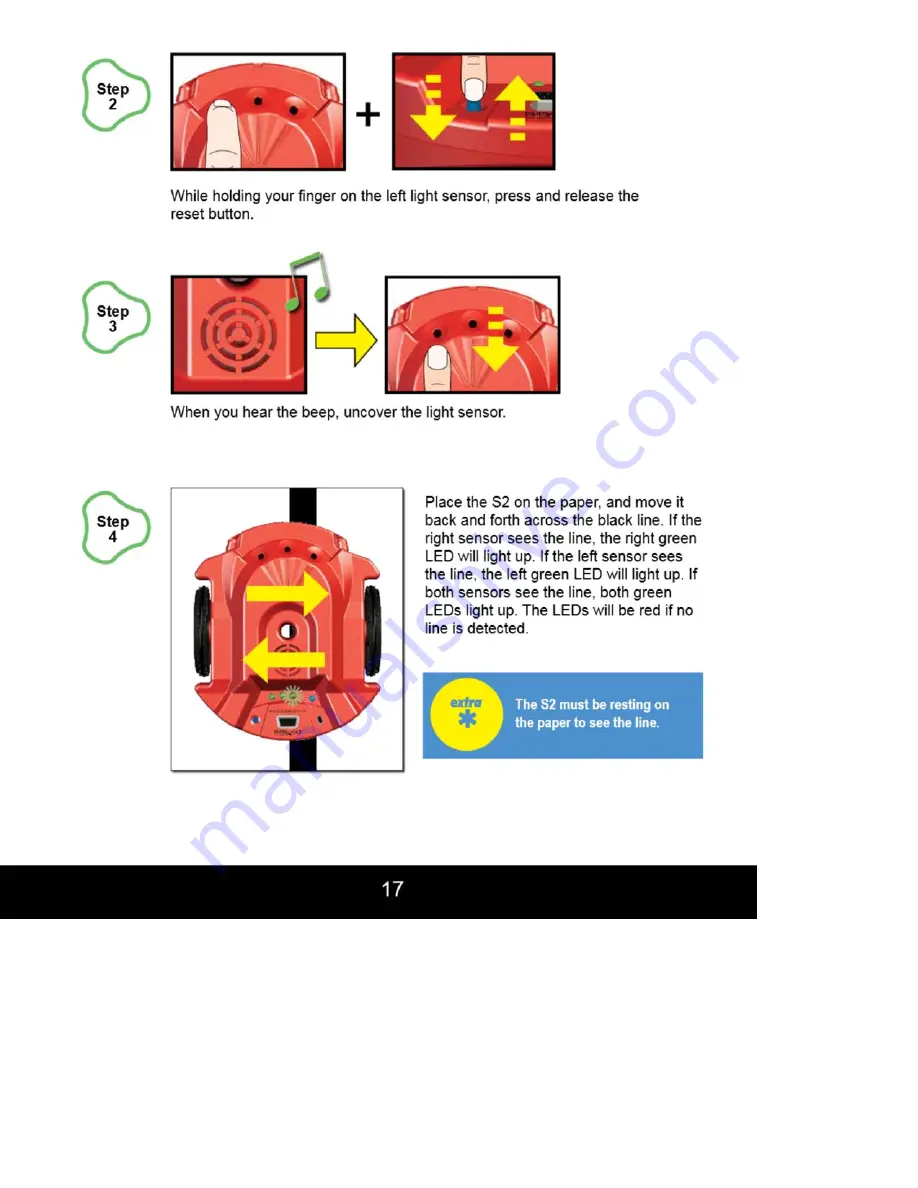 Parallax S2 Startup Manual Download Page 17