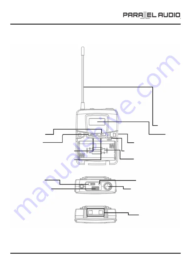 Parallel Audio BP6100 Operation Manual Download Page 2