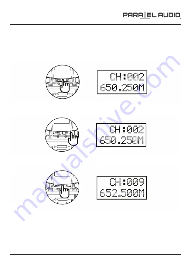 Parallel Audio BP6100 Operation Manual Download Page 4