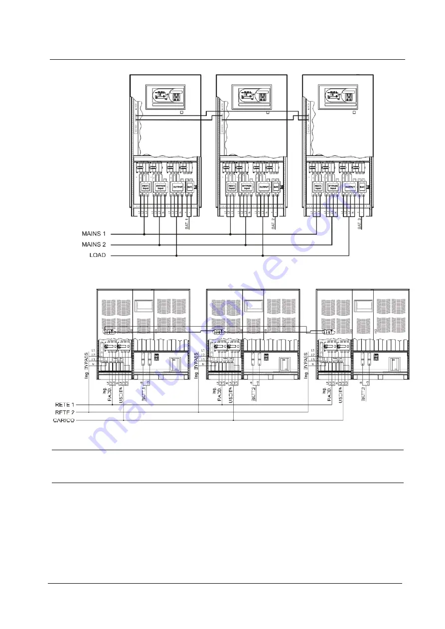 Parallel UPS 60 Series Operating Manual Download Page 73