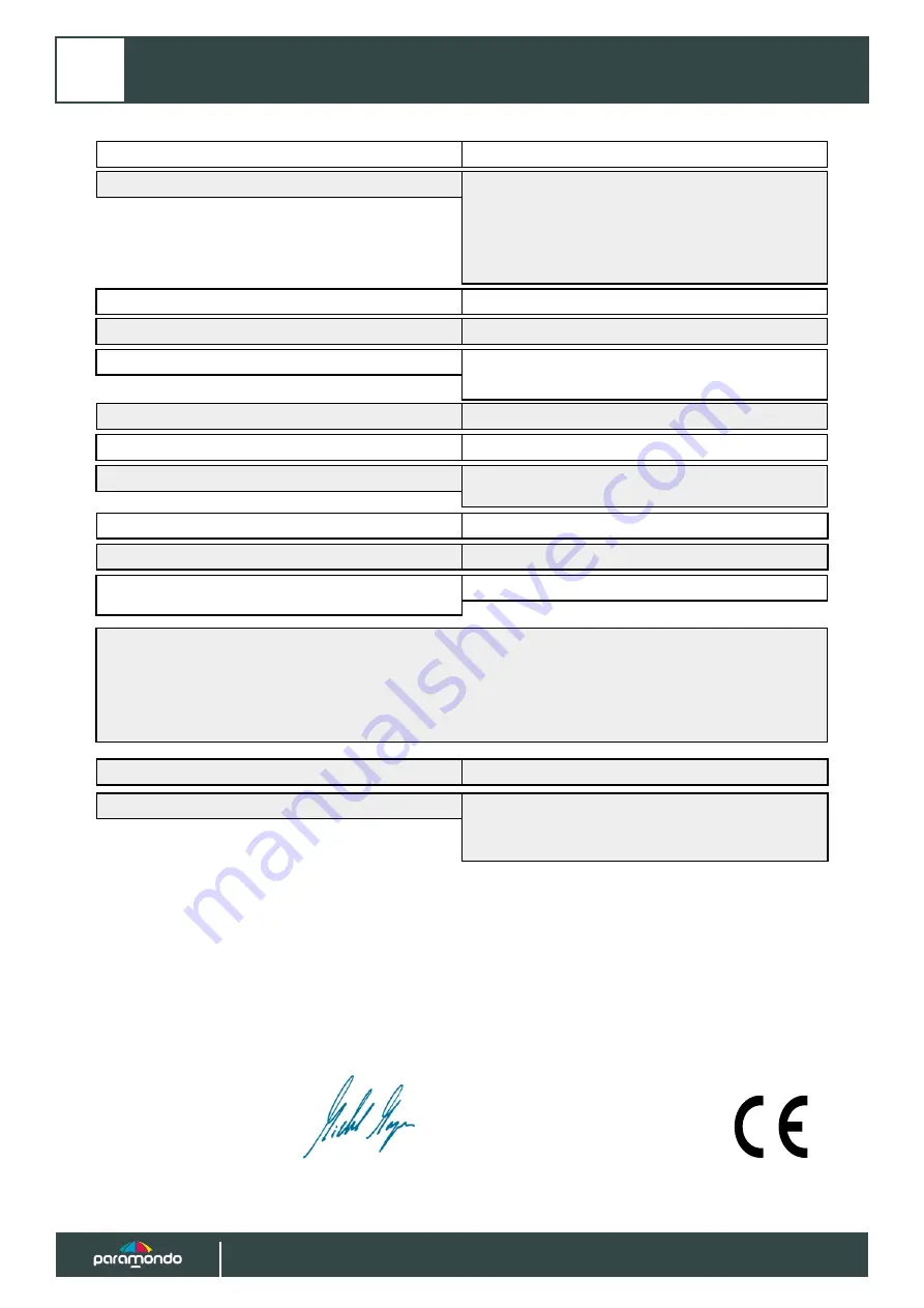 paramondo Pergorama 4000 Installation Instructions Manual Download Page 54