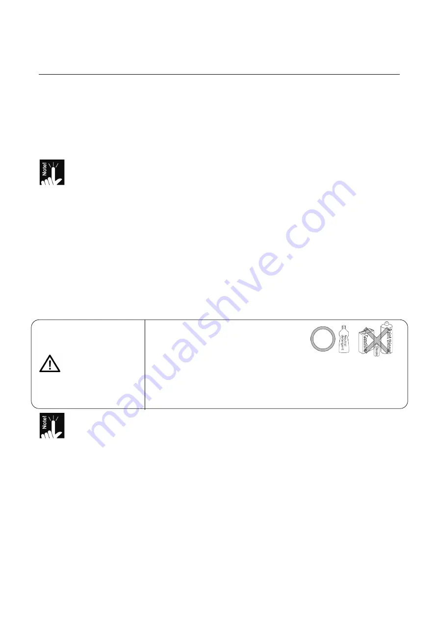 PARAMOUNT BED CA-A307E Instruction Manual Download Page 14