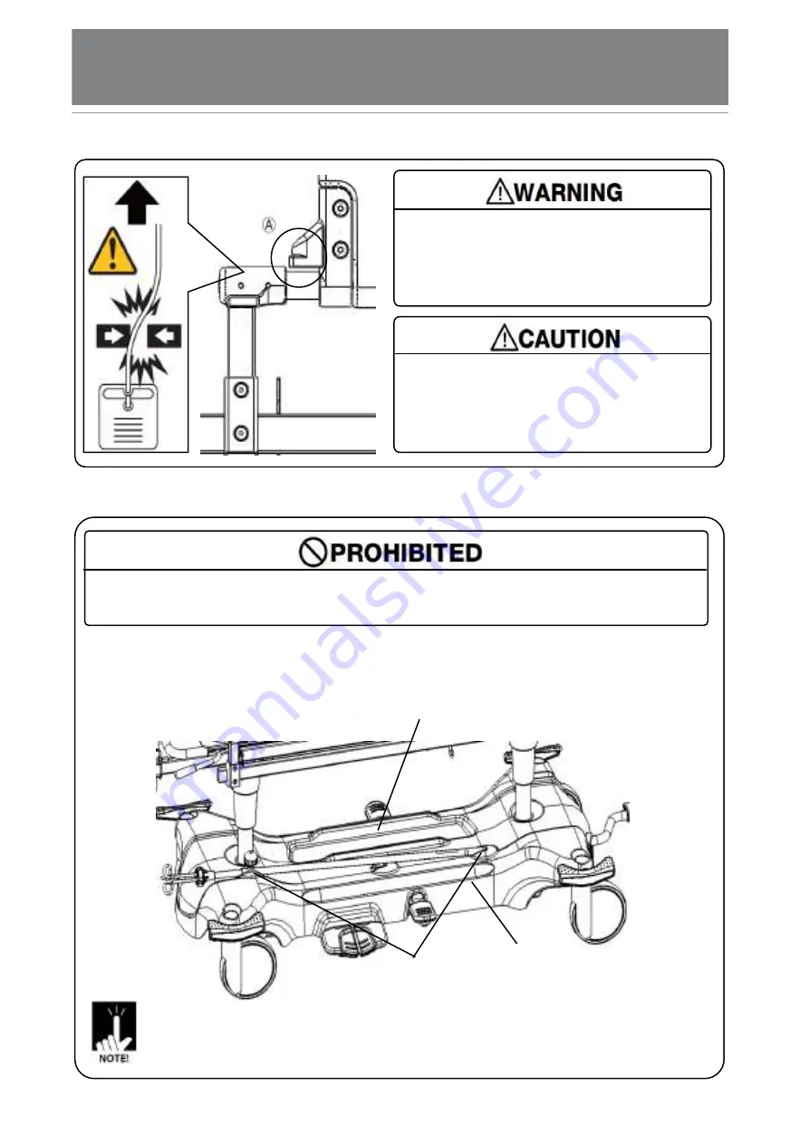 PARAMOUNT BED PK-8000 Series Instruction Manual Download Page 31