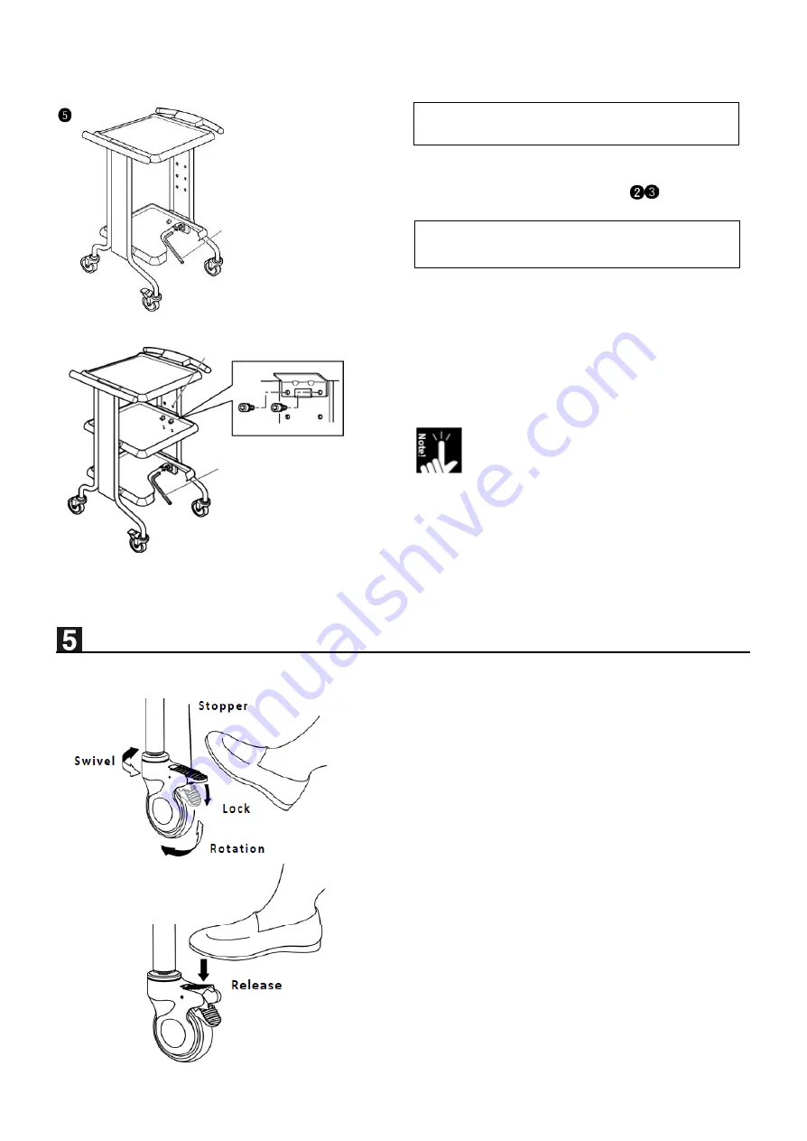 PARAMOUNT BED PY-700 Series Instruction Manual Download Page 10