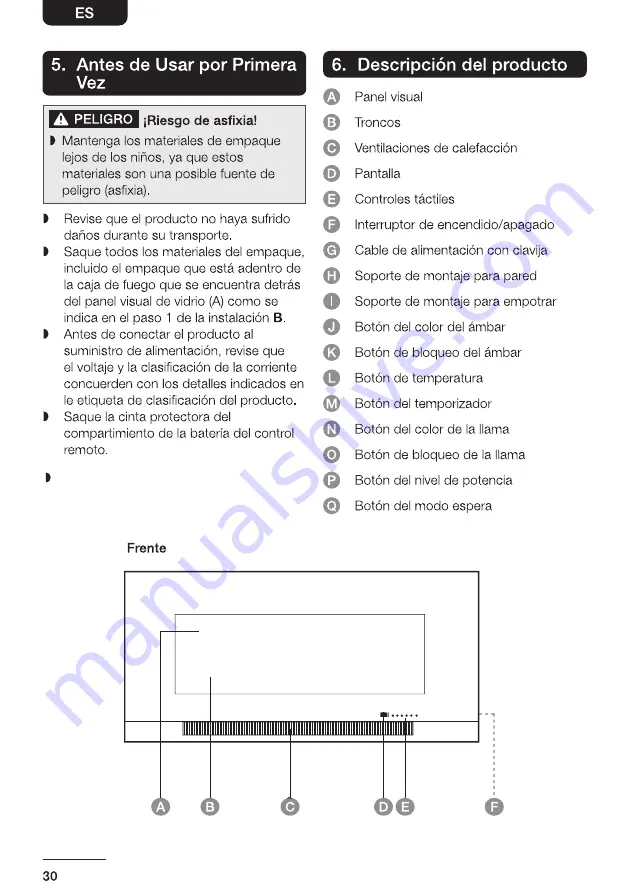 Paramount Fitness EF-WM362 MO Installation And Operation Instruction Manual Download Page 30