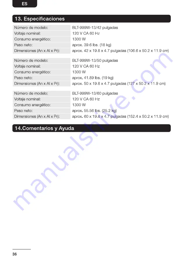 Paramount Fitness EF-WM362 MO Скачать руководство пользователя страница 36