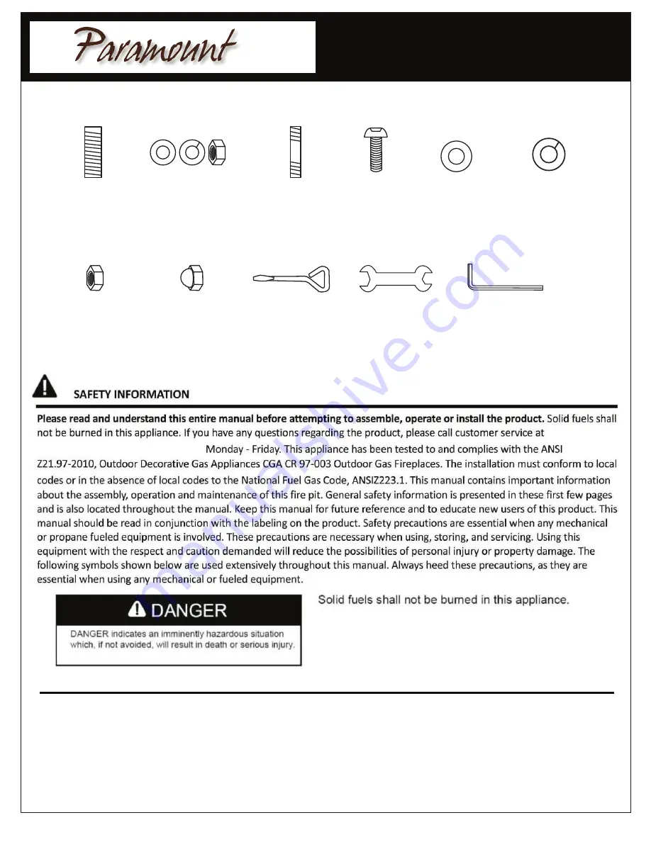 Paramount Fitness FP-452 Скачать руководство пользователя страница 4