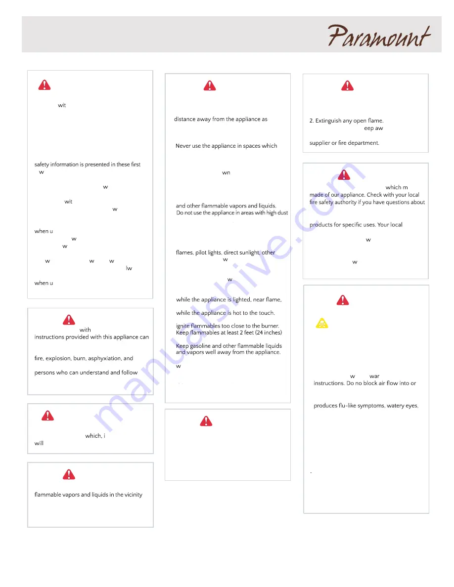 Paramount Fitness FR1010-T-132 Instructions And Owner'S Manual Download Page 4