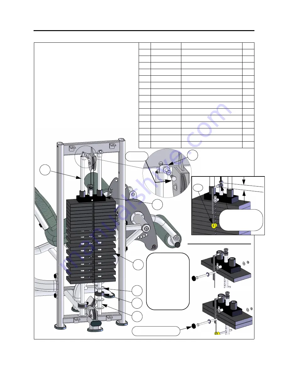 Paramount Fitness FS-50 Assembly Manual Download Page 16