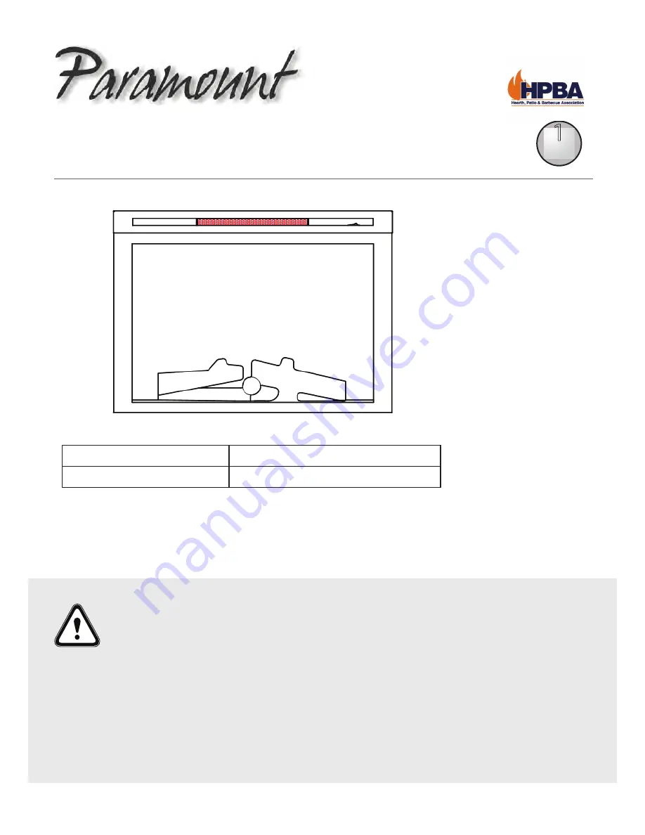 Paramount Fitness LIF30FV Скачать руководство пользователя страница 1