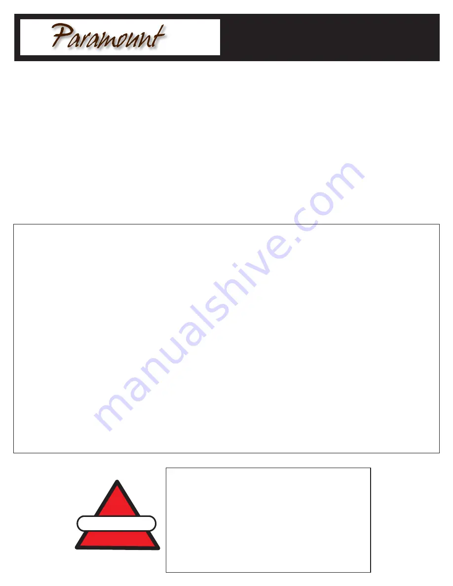 Paramount Fitness LIP 10 A TGG Instruction Manual Download Page 19