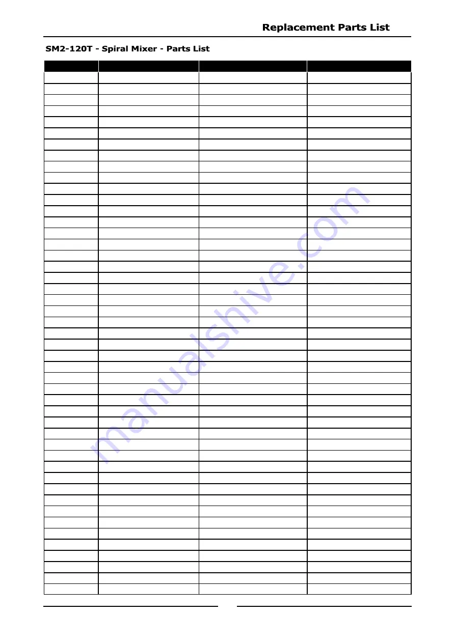 Paramount Fitness SM2-25 Installation & Operation Manual Download Page 49