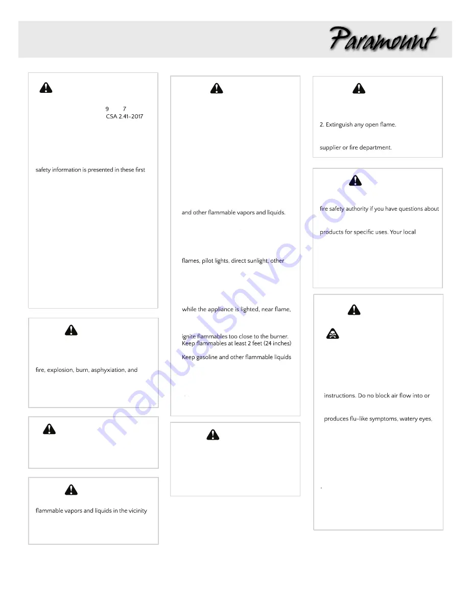 Paramount Fitness ULC-PC75-H-E Instructions And Owner'S Manual Download Page 14