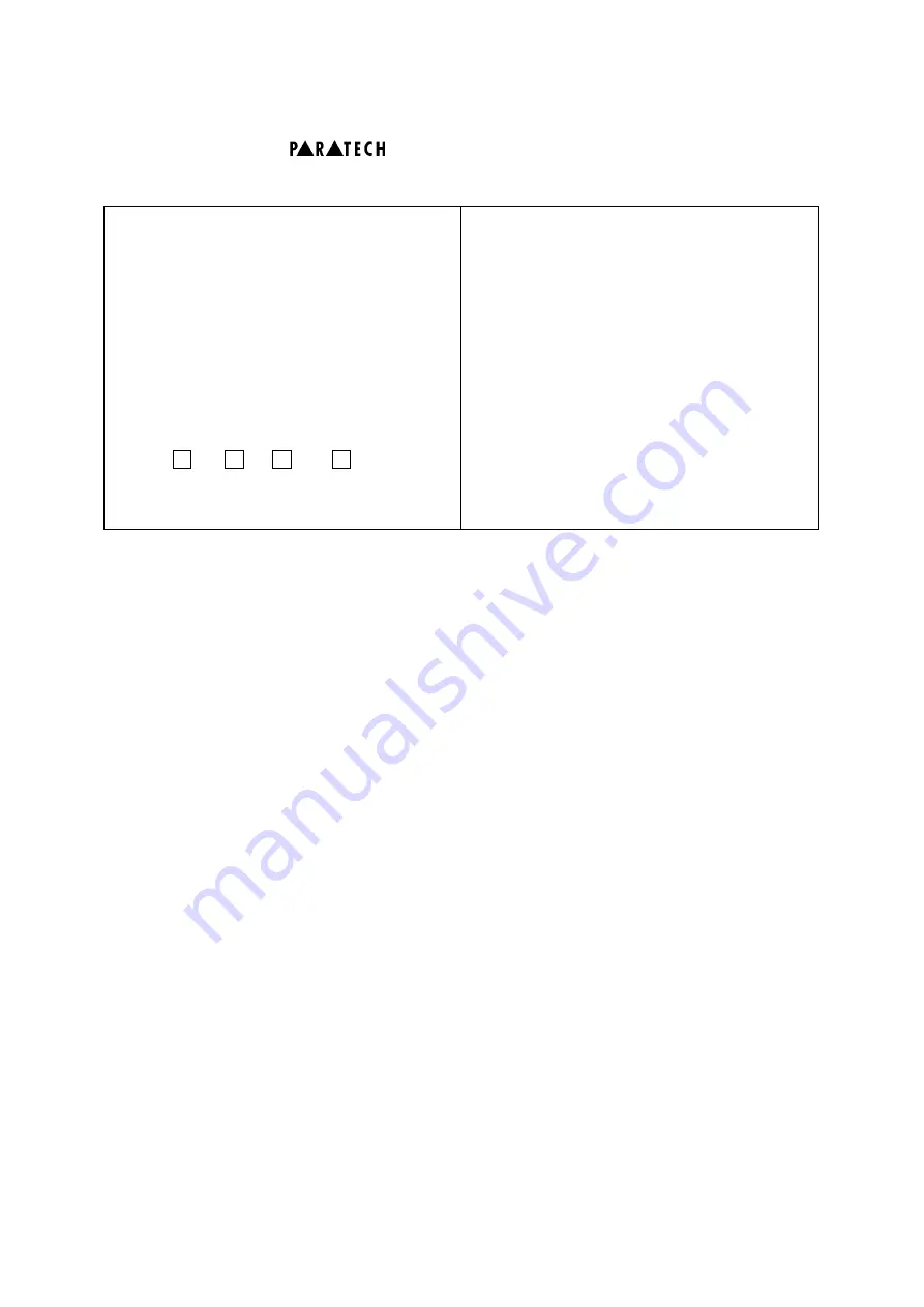 paratech P43 L Manual Download Page 4