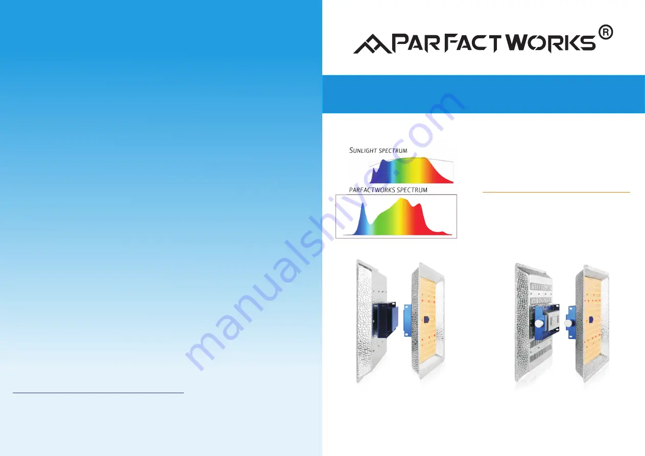 PARFACTWORKS HB 1000 Скачать руководство пользователя страница 1