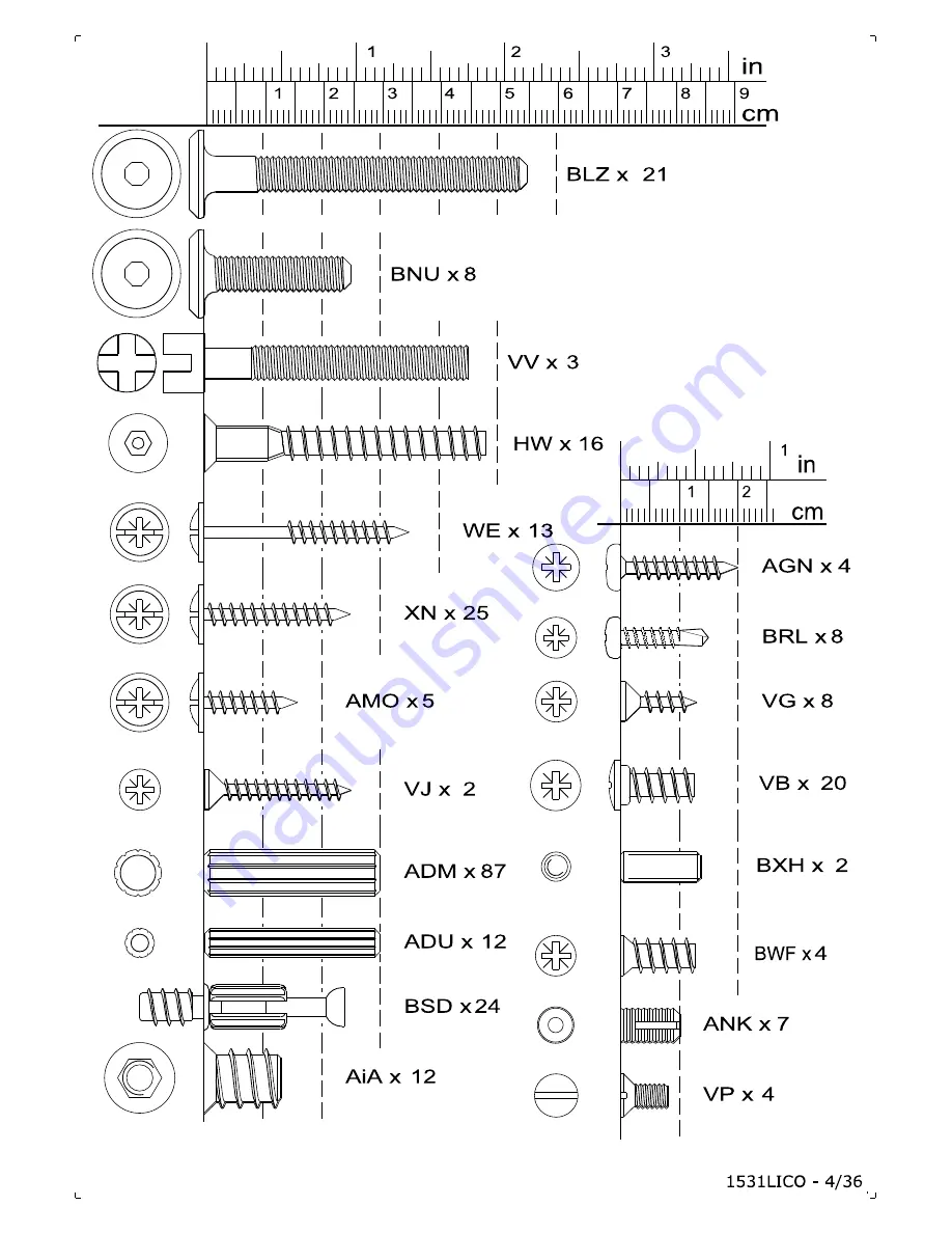 PARISOT 1531LICO Assembly Instructions Manual Download Page 4