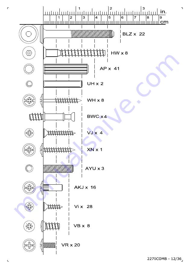 PARISOT 2270COMB Directions For Use Manual Download Page 12